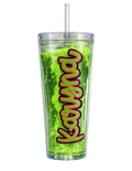 Tumbler Personalizado Snowglobe Con efecto Lava