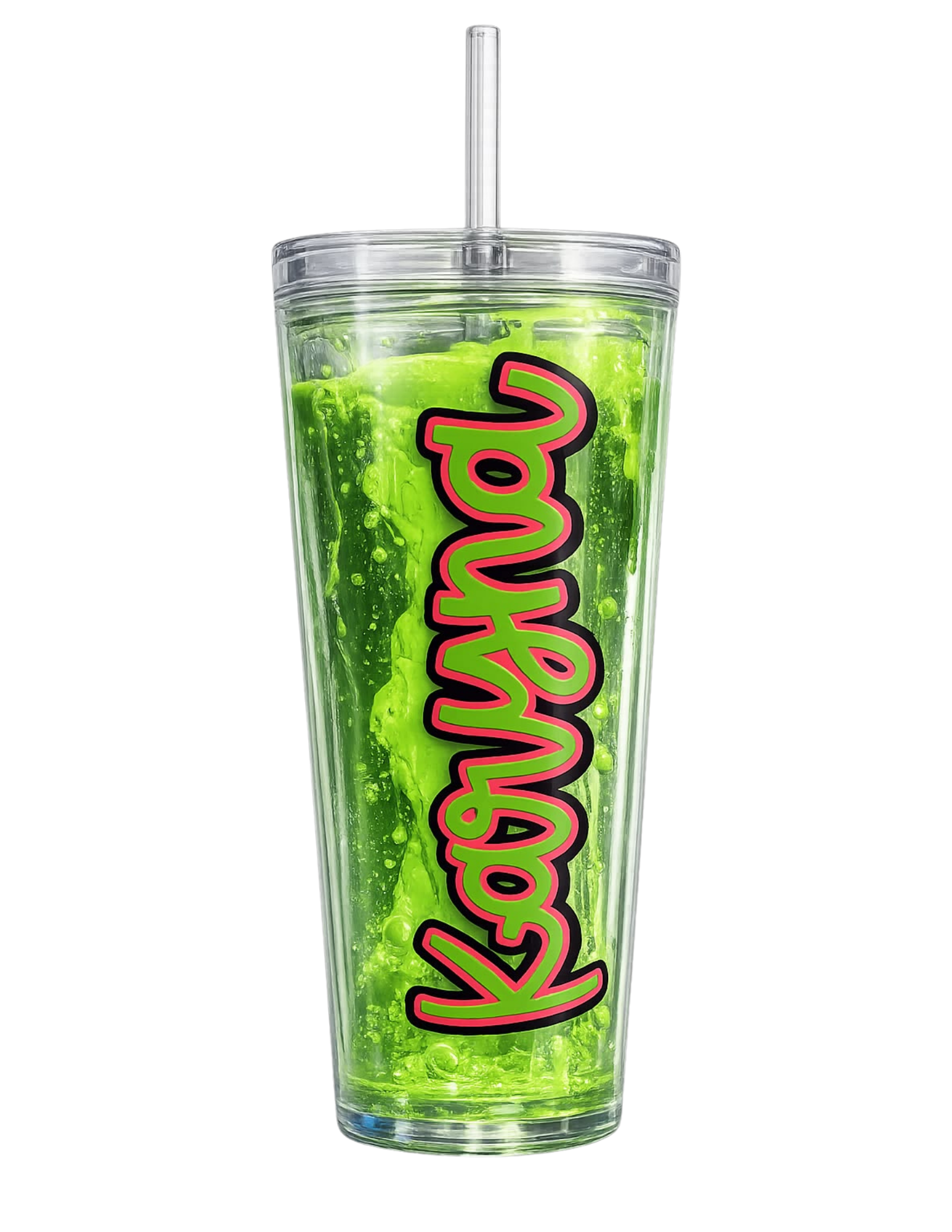 Tumbler Personalizado Snowglobe Con efecto Lava